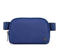 Pander | Nylon belt bag with three mesh pockets, wide zipper opening and adjustable strap for crossbody or waist wear