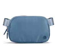 Pander | Nylon belt bag with three mesh pockets, wide zipper opening and adjustable strap for crossbody or waist wear