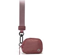 Pander Wrist Strap & Mini Wallet Combo - Stylish, Compact, and Versatile Accessory Set, Mauve, And Belt Bag Pouches