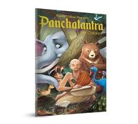 Pandit Vishnu Sharma's Panchatantra For Children: Illustrated stories (Black and White, Paperback) (Classic Tales from India)