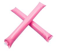 Pandiui23 Pack of 30 Pairs of Plastic Loud Inflatable Clappers Party Supplies Cheer Sticks Ideal for Football, Parties, Birthdays, Communion (60, Pink)
