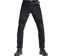 Pando Moto KarlDo Slim Fit Motorcycle Motorbike Denim Jeans Black