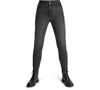 Pando Moto Kaya Slim Ladies Motorcycle Jeans, grey, size 30/34