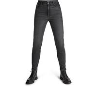 Pando Moto Kaya Slim Ladies Motorcycle Jeans, grey, size 32/32