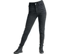 Pando Moto Kusari Cor Ladies Motorcycle Jeans, black, size 27 for Women