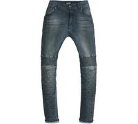 Pando Moto Rosie Navy Ladies Motorcycle Jeans, dark blue, size 29