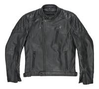 Pando Moto Twin Motorcycle Leather Jacket, black, size XL
