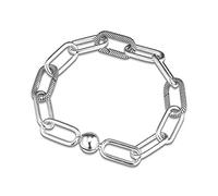PANDOCCI 2019 Autumn Me Link Chain Bracelet for Woman 925 Silver DIY Fits for Original Pandora Bracelets Charm Fashion Jewelry (17.5CM)