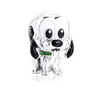 PANDOCCI 2020 Cute Pluto Dog Bead 925 Silver DIY Fits for Original Pandora Bracelets Charm Fashion Jewelry