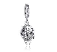PANDOCCI 2020 Mother Day Gift Star Wars Falcon Exclusive Bead 925 Silver DIY Fits for Original Pandora Bracelets Charm Fashion Jewelry