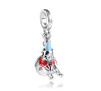 PANDOCCI 2021 Mother Day Gift Winnie The Pooh Birthday Dangle Bead 925 Silver DIY Fits for Original Pandora Bracelets Charm Fashion Jewelry