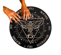 Pandolo Table for Romance - Wooden Table for Esoteric Fortune Telling, Craft Spiritual Board | Ouija Table for Mystical Messages, Plants for Energy Communication, Accessories