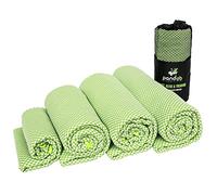 pandoo Bamboo Travel Towel - Ultralight, Extremely Absorbent, Antibacterial & Quick Drying | Better than Standard Microfibre | Sports, Travel, Trekking & Bath Towel