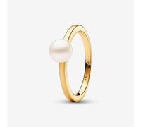PANDORA 14ct Gold Plated Freshwater Pearl Ring 163157C01-54