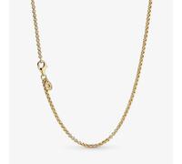 PANDORA 14ct Gold Plated Rolo Chain 369260C00-60