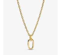 PANDORA 14ct Yellow Gold Plated Open Large Link Chain Pendant Necklace 364083C00-70