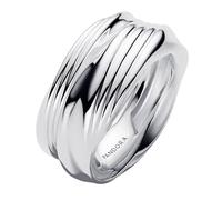 PANDORA 193890C00 Women's Twisted Ring Set Silver, 54/17,2, Sterling Silver, No Gemstone