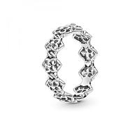 PANDORA 199401C00-52 Sterling Silver Rose Petal Ring Size 52, Non-Precious Metal, No Gemstone