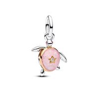 Pandora 2026 Pink Sea Turtle Lab-grown Diamond Dangle Charm