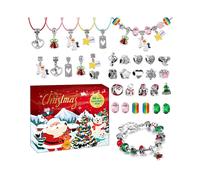 (Pandora) Advent Calendar Christmas Countdown Hand-torn Blind Box Santa Claus Ocean Animal DIY Building Block Blind Box