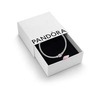 PANDORA Barrel Clasp Chain Bracelet for Charms, Size 19, Gift Box