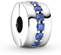Pandora Blue Sparkle Clip Charm 791972C01