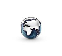 Pandora Blue Globe Clip Charm 799429C01