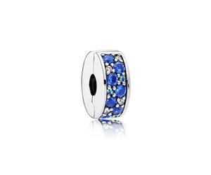 Pandora Blue Mosaic Shining Elegance Spacer Clip