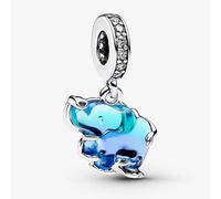 PANDORA Blue Murano Glass Elephant Charm 793339C01