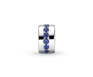 Pandora Blue Sparkle Clip Charm