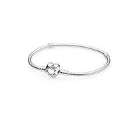 Pandora Bracelet Life Moments 590719 Silver Heart Bracelet Woman