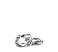 Pandora Bracelets Double Link in Pavé Pandora ME 799660C02