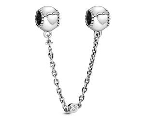 Pandora Bracelets Hidden Hearts Sterling Silver Safety Chain 796457CZ-5