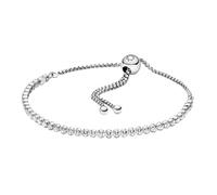 Pandora 599375c01 Sparkling Slider Tennis Bracelet