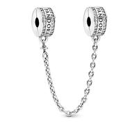 Pandora Bracelets Pandora Logo Safety Chain 792057CZ-5