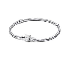 Pandora Bracelets Pandora Moments Bracelet Snake Chain Marvel Logo Clasp 592561C01