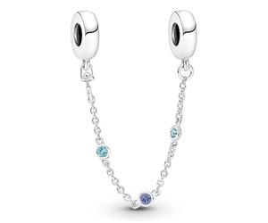 Pandora Bracelets Safety Chain Three Blue Gems 791688C01-05