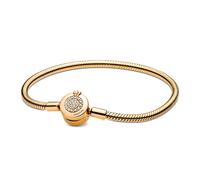 Pandora Bracelets Shiny Crowned Snake Chain Bracelet 569046C01