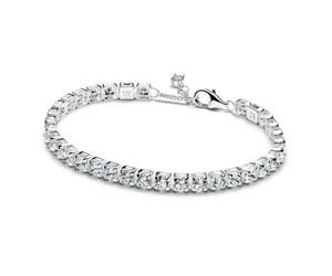 Pandora Bracelets Wide Shiny Tennis Bracelet 593539C01