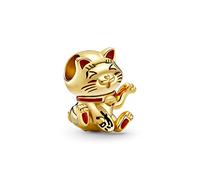 PANDORA Charm 769271C01 Cute Fortune Cat Esmalte, Esmalte