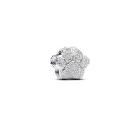 Pandora Silver Textured Paw Mini Charm