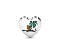 PANDORA Charm Heart Spain 792015_E032 Woman Silver, one size, Stainless Steel, No Gemstone