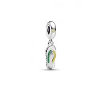 PANDORA Charm Pendant Flip Flop 792197 C01 One Size Woman, one size, Metal, No Gemstone