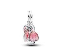 Pandora Charms Charm Two-Tone Blooming Flower Dangle 764453C01