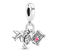 Charm Pandora 799435C01 Avión, globo y maleta