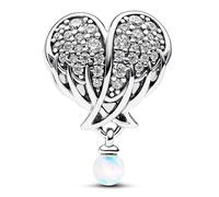 Pandora Charms Angel Wings and Shiny Heart Charm 792980C01