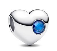 Pandora Charms Blue Gem Heart Charm 794161C09