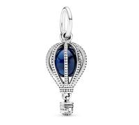 Pandora Charms Blue Hot Air Balloon Sterling Silver Pendant Charm 798064NMB