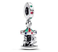 Pandora Pendant Sterling Silver 925 793586C01, Enamel, Cubic Zirconia crysta