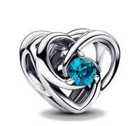 Pandora Charms Charm Heart and Intertwined Gems 793744C01